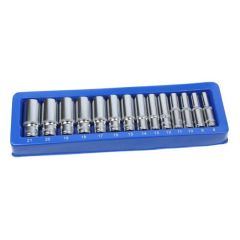 14 Piece 3/8" Drive Deep Socket 8mm - 21mm