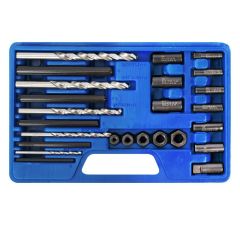 25pc Stud and Bolt Extractor Kit