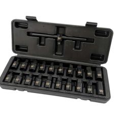 21 Piece Oil Drain Plug Key Set 3/8"