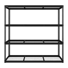 Modular Racking Unit with 4 Mesh Shelves 300kg