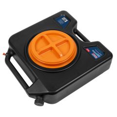 Oil/Fluid Drain & Recycling Container with Wheels 15L