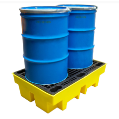 2 Drum Poly Bund Pallet