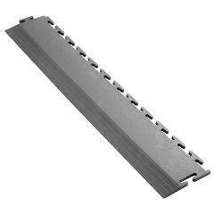 Ecotile Industrial Flooring Edge Ramp, 2 Pack - Dark Grey