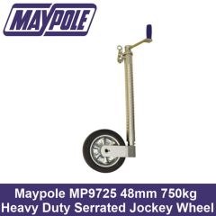 48mm 750kg Heavy Duty Serrated Jockey Wheel