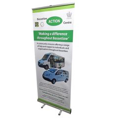Pull Up Banner 850mm x 2000mm