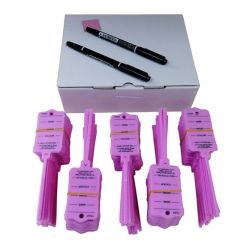 Pink Car Key Tags