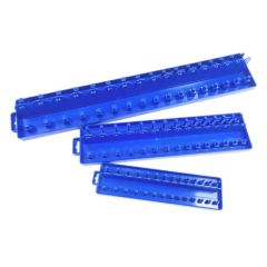 3 Piece Socket Holder 1/4" 3/8" 1/2"